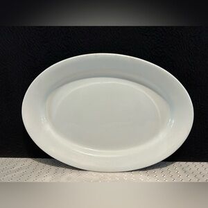 Royal Ironstone White Platter Alfred Meakin 12x9 England Vintage
